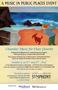 Central Oregon Symphony flutists premiere Barbara
