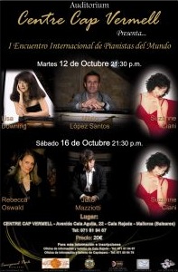 El Primer Encuentro Internacional de Pianistas Solo